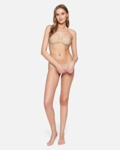 City Block Adjustable Bikini Top -Hurley ht1246 sweet creme 4