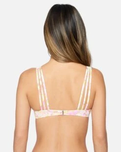Beach Bloom Bralette 10 Beach Bloom Bralette -Hurley ht1260 rosebud 3