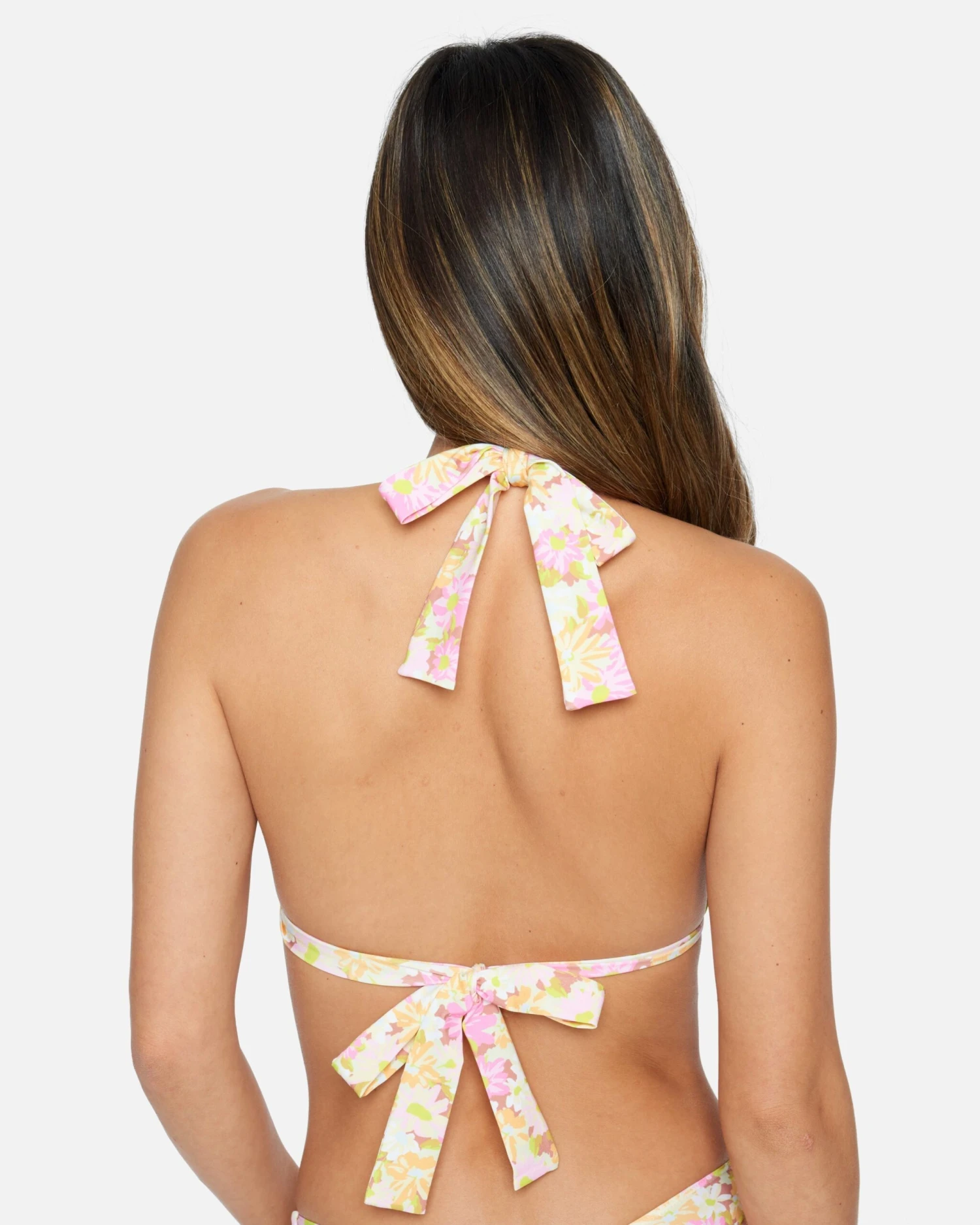 Beach Bloom Reversible Soft Tie Tri Top 4 Beach Bloom Reversible Soft Tie Tri Top - Image 2