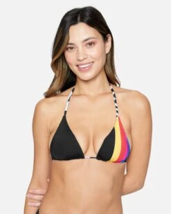 NASCAR REVERSIBLE TRIANGLE TOP -Hurley ht1277 black white 1