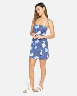 POPPY MINI DRESS -Hurley hu006d3 dark blue 3