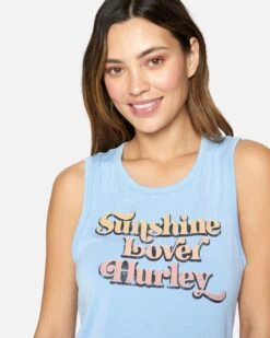 SUNSHINE LOVER MUSCLE TEE 10 SUNSHINE LOVER MUSCLE TEE -Hurley hu013k3 bayou 4