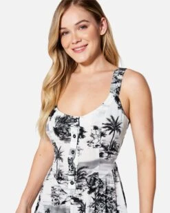 BEACH WALK MINI DRESS 10 BEACH WALK MINI DRESS -Hurley hu028d3 black 4