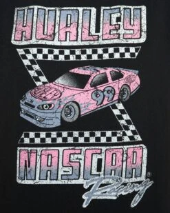 Nascar Racecar Classic Tee -Hurley hu033k3 black 4
