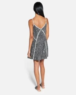Animal Mini Dress 12 Animal Mini Dress -Hurley hu052d3 black 2