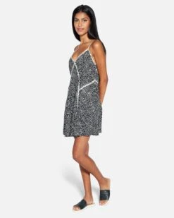 Animal Mini Dress 13 Animal Mini Dress -Hurley hu052d3 black 3