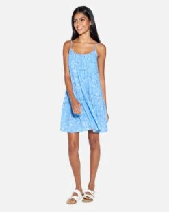 Hurley 29 Abstract Floral Mini Dress