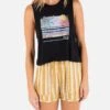 Sunset Nights Dani Tank 2 Sunset Nights Dani Tank -Hurley hu070k3 black 01