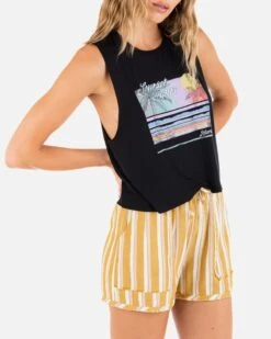 Sunset Nights Dani Tank 9 Sunset Nights Dani Tank -Hurley hu070k3 black 03