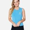 SHROOM DANI TANK -Hurley hu072k3 blue 1