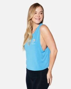 SHROOM DANI TANK -Hurley hu072k3 blue 3