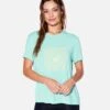 Sunday Girlfriend Tee 2 Sunday Girlfriend Tee -Hurley hu075k3 mint ice 1