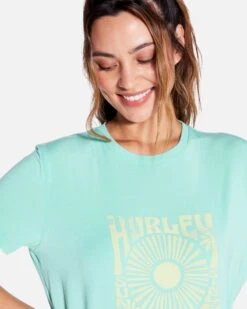 Sunday Girlfriend Tee 10 Sunday Girlfriend Tee -Hurley hu075k3 mint ice 4