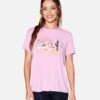 Homeward Bound Girlfriend Tee -Hurley hu076k3 orchid 1