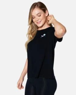 BE HAPPY CLASSIC TEE 9 BE HAPPY CLASSIC TEE -Hurley hu089k3 black 3