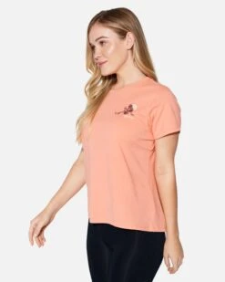 HAWAIIAN SPIRITS CLASSIC TEE -Hurley hu090k3 coral 3