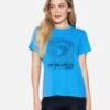 BIARRITZ CLASSIC TEE -Hurley hu091k3 blue 1