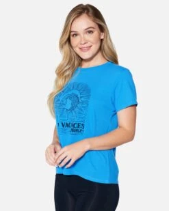 BIARRITZ CLASSIC TEE -Hurley hu091k3 blue 3