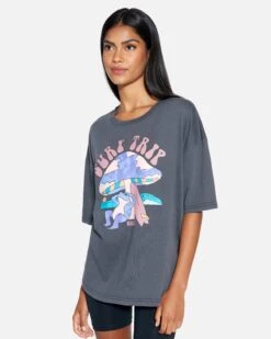 Surf Trip Boyfriend Tee 9 Surf Trip Boyfriend Tee -Hurley hu119k3 black 3
