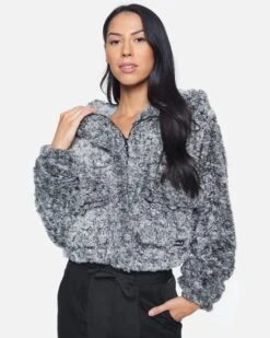 Sherpa Zip Front Jacket