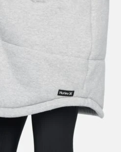 Fleece Jacket -Hurley hur031gry heather grey 5