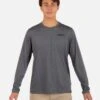 H2O-Dri Easton Fastlane Upf Long Sleeve -Hurley mat0000720 black heather 1