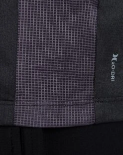 H2O-DRI EASTON UPF LONG SLEEVE TOP -Hurley mat0000880 black heather 3