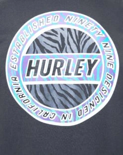 Lazy Days Light Fleece Pullover -Hurley mft0009260 dk smoke grey 5
