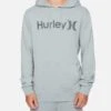 One And Only Solid Summer Hoodie -Hurley mft0009290 particle grey 1