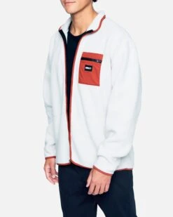 Byron Burrrito Track Zip 10 Byron Burrrito Track Zip -Hurley mft0009440 lt bone htr redstone 3 v2