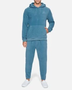 Everett Windchill Pullover Hoodie -Hurley mft0009800 rift blue 4
