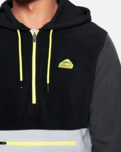 Summit Windchill Quarter Zip Hoodie -Hurley mft0009860 black 5