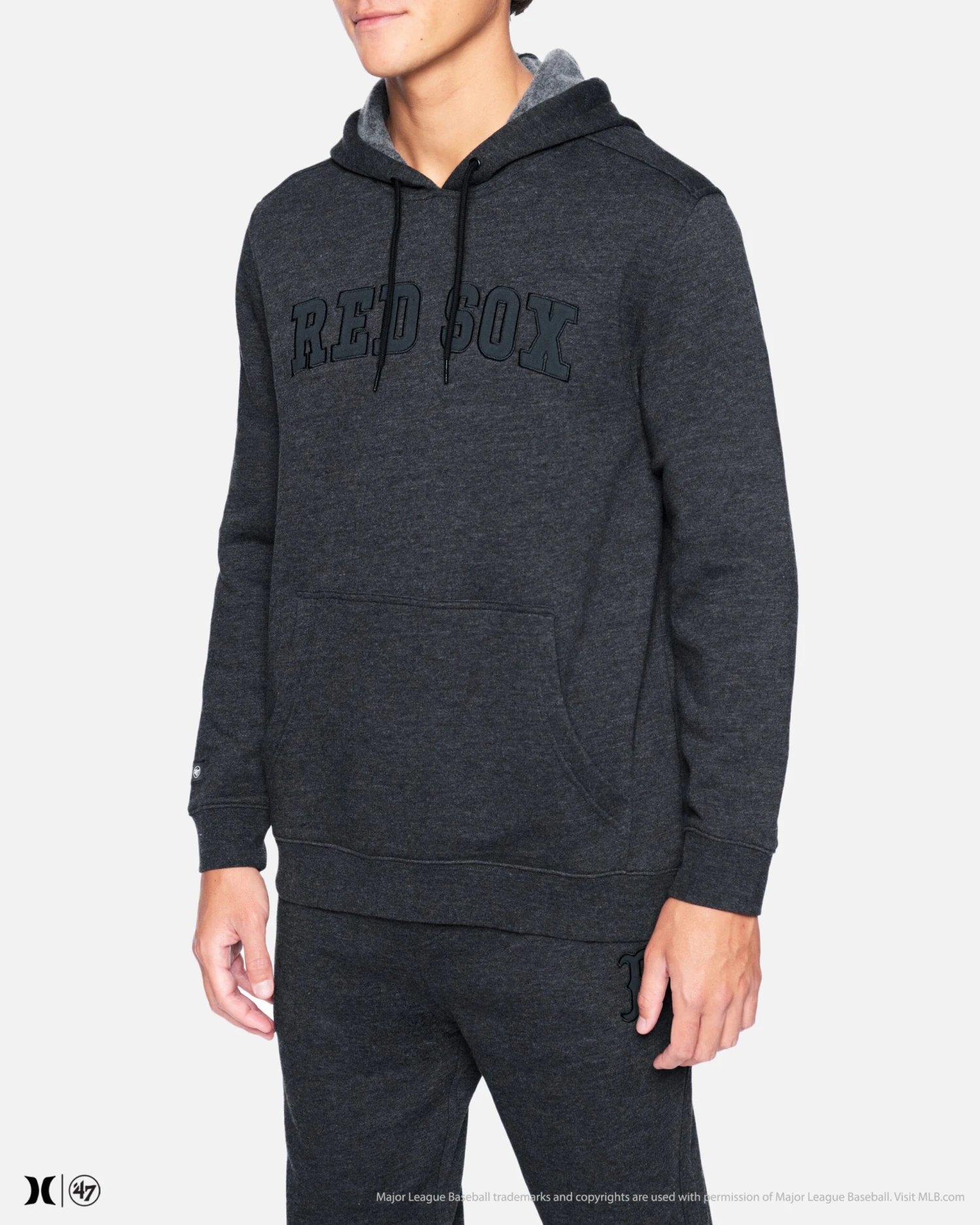 Hurley X 47 Boston Red Sox Blackout Pullover 5 Hurley X 47 Boston Red Sox Blackout Pullover - Image 3