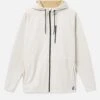 Wilder Heat Full Zip Hood Fleece 1 Wilder Heat Full Zip Hood Fleece -Hurley mft0010620 bone 1