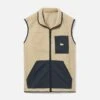 Midland Burrrito Zip Vest -Hurley mft0010630 khaki 1