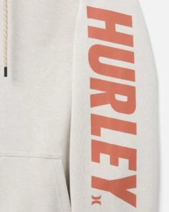 Acadia Heat Pullover Hoodie -Hurley mft0010670 bone 3