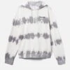 Lowers Tiedye Fleece Pullover Hoodie 2 Lowers Tiedye Fleece Pullover Hoodie -Hurley mft0010800 light astroid 1