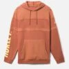 Highroads Fleece Pullover Hoodie -Hurley mft0010810 zion rust 1