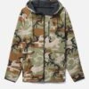 Wilder Camo Heat Full Zip Hoodie -Hurley mft0010880 olive 1