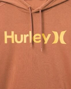 One And Only Fleece Pullover Hoodie -Hurley mft0010980 zion rust 3