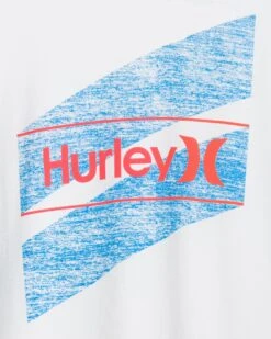 Everyday Washed One And Only Slashed Short Sleeve T-Shirt -Hurley mts0030070 white 3
