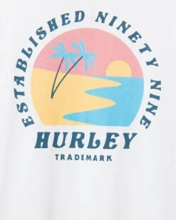 Everyday Recycled Sunrise T-Shirt -Hurley mts0033970 white 3