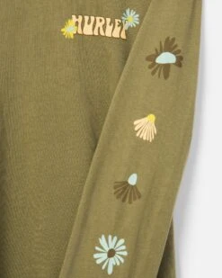 Everyday Sedona Long Sleeve -Hurley mts0034100 olive 3