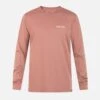 EVERYDAY THE BOX LONG SLEEVE TEE -Hurley mts0035790 phantomrose 01